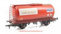 37-592A Bachmann BR 45T TTA Tank Wagon number 109 - 'Charrington Hargreaves/Mobil' Red - weathered